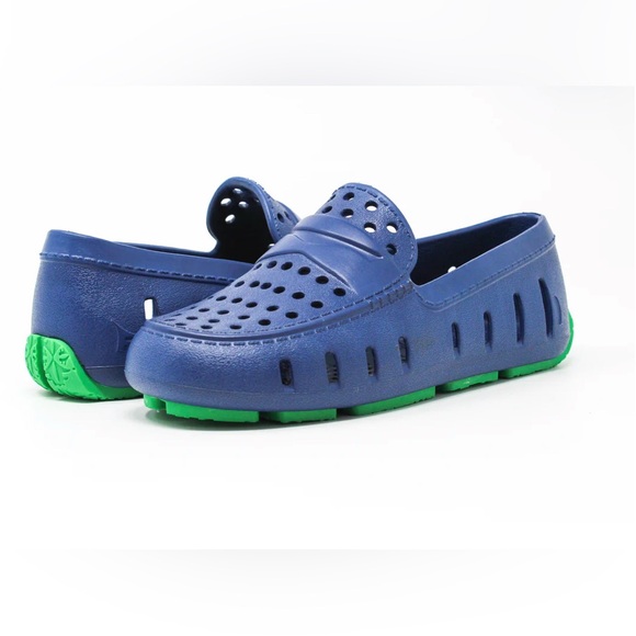 Floafers Prodigy Driver Blue Green Loafers - Picture 1 of 11